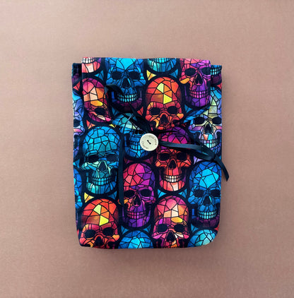 Bright Skulls Book Sleeve